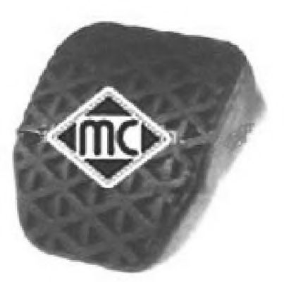 Metalcaucho 04230 Педальные накладка, педаль тормоз 