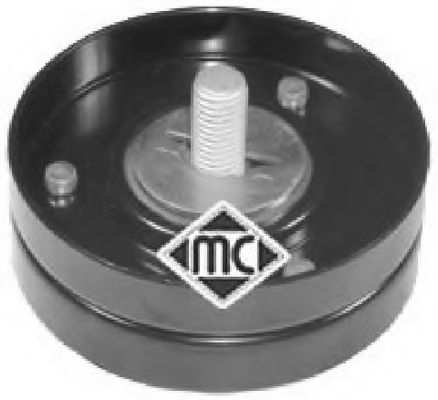 Metalcaucho 05423 Натяжной ролик, поликлиновой ремень 