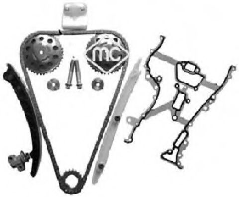 Metalcaucho 05954 Комплект цепи привода распредвала 