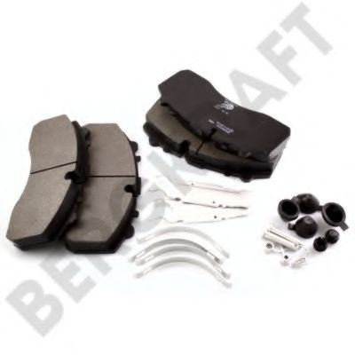 BERGKRAFT BK2910800 Комплект тормозных колодок, дисковый тормоз  BERGKRAFT BK2910800 Комплект тормозных колодок, дисковый тормоз
