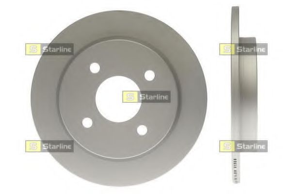 STARLINE PB1276C Тормозные диски STARLINE 