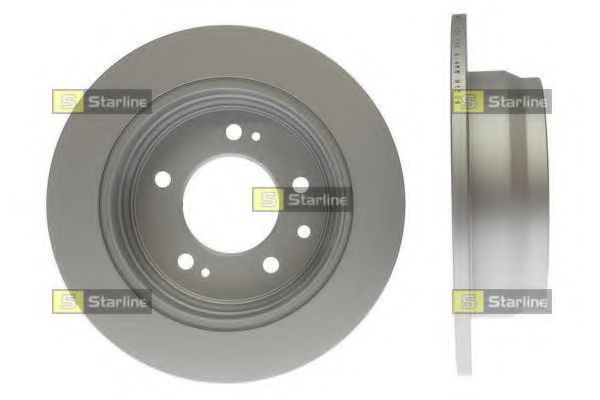 STARLINE PB1747C Тормозные диски STARLINE для HYUNDAI
