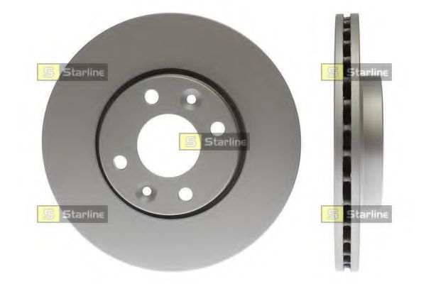 STARLINE PB20161C Тормозные диски STARLINE для RENAULT