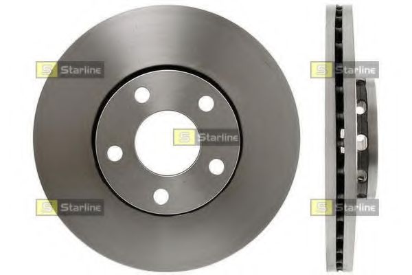 STARLINE PB2088 Тормозные диски STARLINE для SKODA
