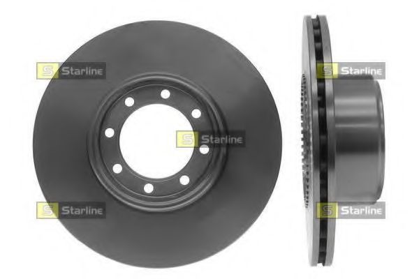 STARLINE PB4022 Тормозные диски STARLINE для IVECO