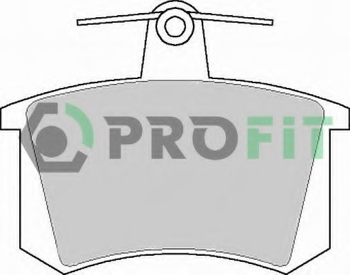 PROFIT 50000222 Тормозные колодки PROFIT для AUDI V8