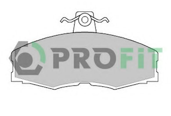 PROFIT 50000275 Тормозные колодки PROFIT для FORD