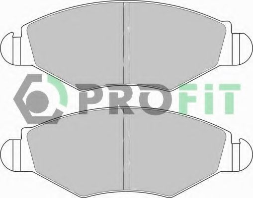 PROFIT 50001378 Тормозные колодки PROFIT 