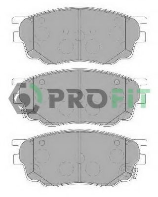 PROFIT 50001707 Тормозные колодки PROFIT для MAZDA