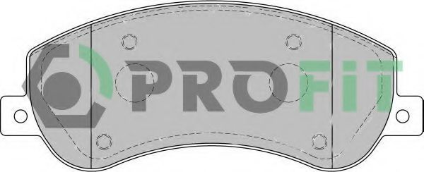 PROFIT 50001928 Тормозные колодки PROFIT для FORD