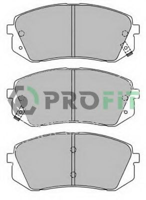 PROFIT 50002022 Тормозные колодки PROFIT для HYUNDAI