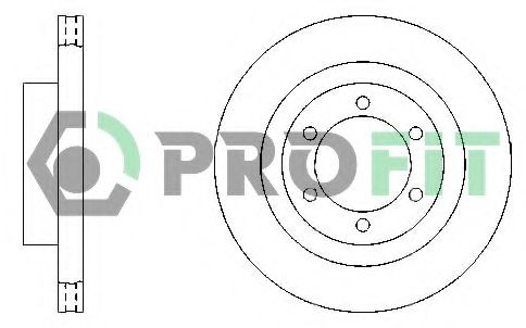 PROFIT 50100444 Тормозные диски PROFIT 