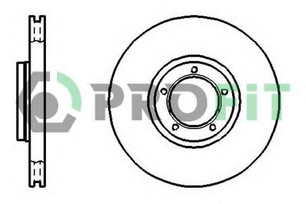 PROFIT 50100849 Тормозные диски PROFIT 