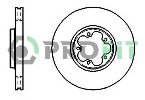 PROFIT 50101112 Тормозные диски PROFIT 