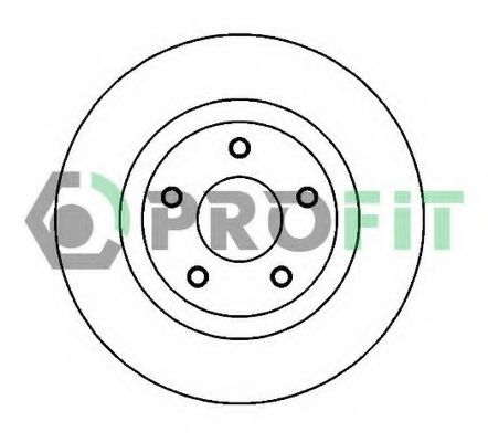 PROFIT 50102019 Тормозные диски PROFIT 