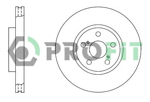 PROFIT 50101508 Тормозные диски PROFIT для TOYOTA