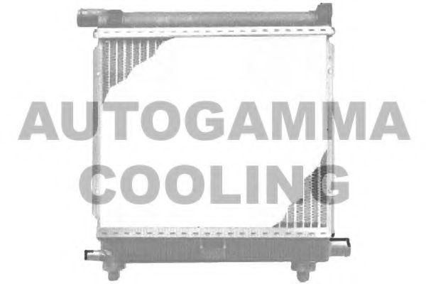 AUTOGAMMA 100511 Радиатор охлаждения двигателя для MERCEDES-BENZ 190