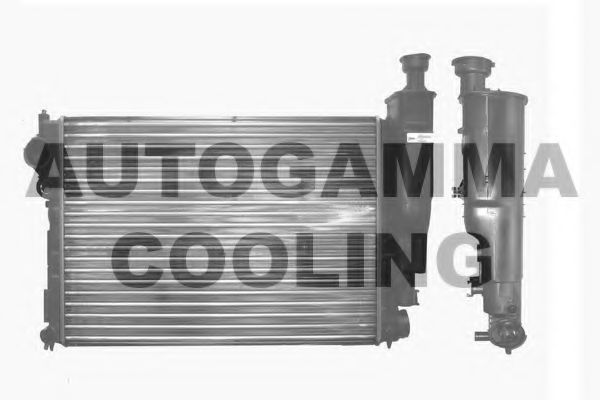 AUTOGAMMA 100769 Радиатор охлаждения двигателя для PEUGEOT 405