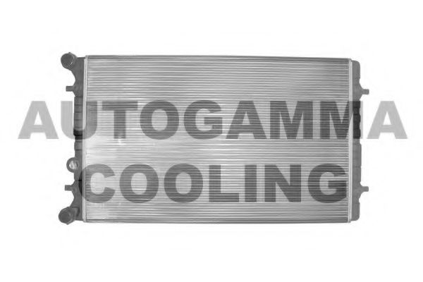 AUTOGAMMA 101155 Радиатор охлаждения двигателя AUTOGAMMA для VOLKSWAGEN