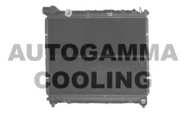 AUTOGAMMA 101265 Радиатор охлаждения двигателя для SUZUKI