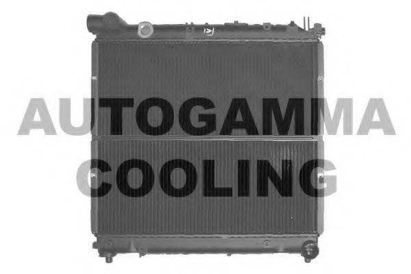 AUTOGAMMA 101266 Радиатор охлаждения двигателя для SUZUKI JIMMY
