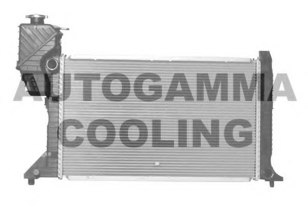 AUTOGAMMA 101323 Радиатор охлаждения двигателя AUTOGAMMA для MERCEDES-BENZ