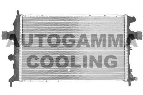 AUTOGAMMA 101341 Радиатор охлаждения двигателя AUTOGAMMA для OPEL
