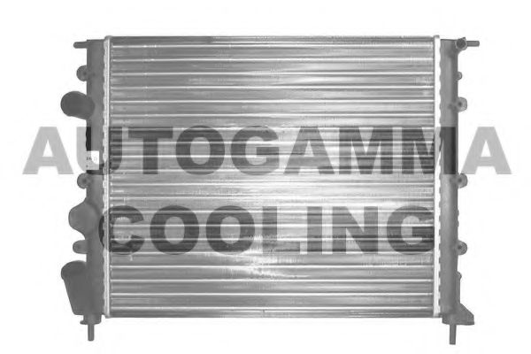 AUTOGAMMA 101416 Радиатор охлаждения двигателя AUTOGAMMA для NISSAN