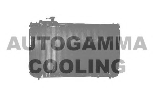AUTOGAMMA 101438 Радиатор охлаждения двигателя AUTOGAMMA для TOYOTA