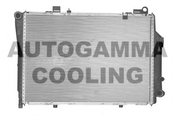 AUTOGAMMA 102001 Радиатор охлаждения двигателя AUTOGAMMA для MERCEDES-BENZ
