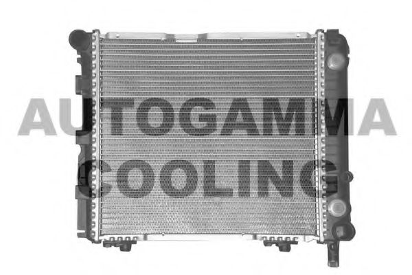 AUTOGAMMA 102003 Радиатор охлаждения двигателя для MERCEDES-BENZ W124