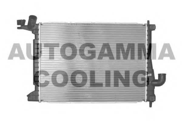 AUTOGAMMA 102007 Радиатор охлаждения двигателя AUTOGAMMA для OPEL