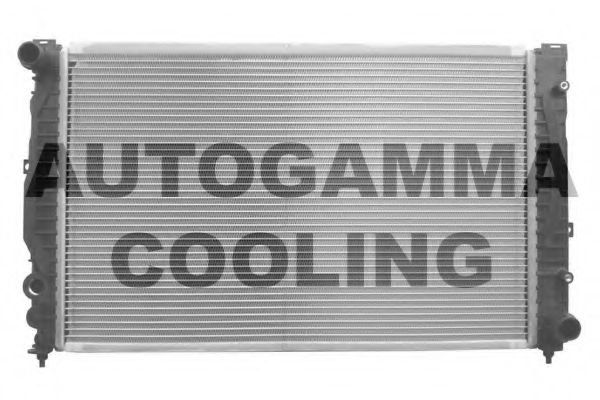 AUTOGAMMA 102055 Радиатор охлаждения двигателя AUTOGAMMA для VOLKSWAGEN