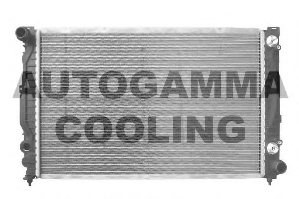 AUTOGAMMA 102056 Радиатор охлаждения двигателя AUTOGAMMA для AUDI