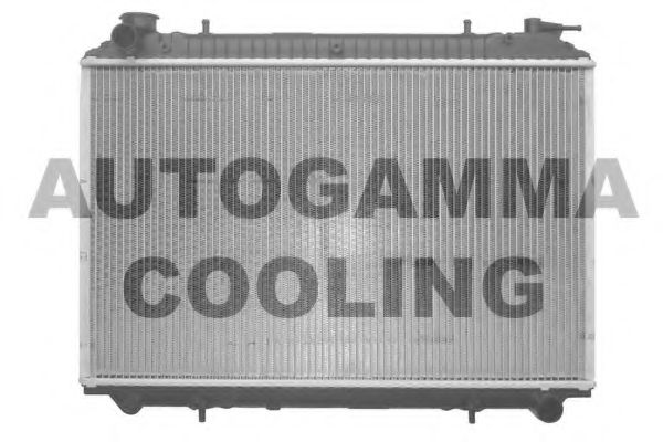 AUTOGAMMA 102202 Радиатор охлаждения двигателя AUTOGAMMA для NISSAN