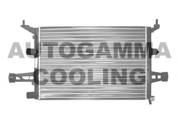 AUTOGAMMA 102218 Радиатор охлаждения двигателя AUTOGAMMA для OPEL