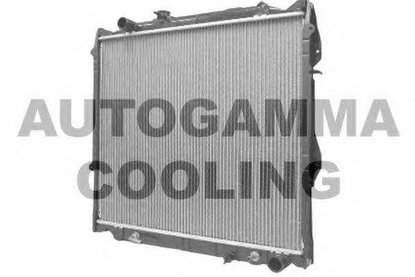 AUTOGAMMA 102370 Радиатор охлаждения двигателя AUTOGAMMA для TOYOTA