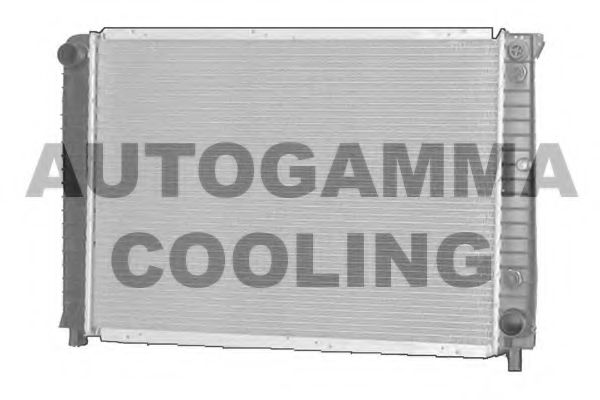 AUTOGAMMA 102386 Радиатор охлаждения двигателя для VOLVO