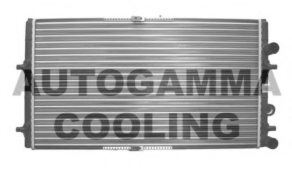 AUTOGAMMA 102577 Радиатор охлаждения двигателя AUTOGAMMA для VOLKSWAGEN