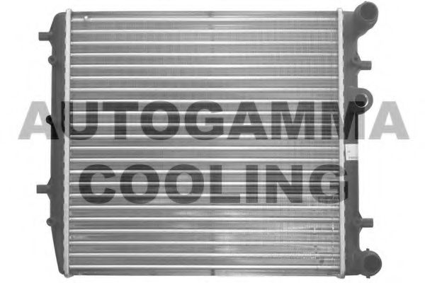 AUTOGAMMA 102978 Радиатор охлаждения двигателя AUTOGAMMA для SKODA