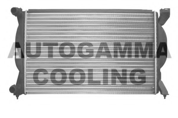 AUTOGAMMA 102980 Радиатор охлаждения двигателя AUTOGAMMA для AUDI