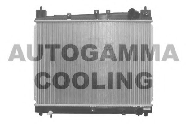 AUTOGAMMA 103155 Радиатор охлаждения двигателя AUTOGAMMA для TOYOTA YARIS