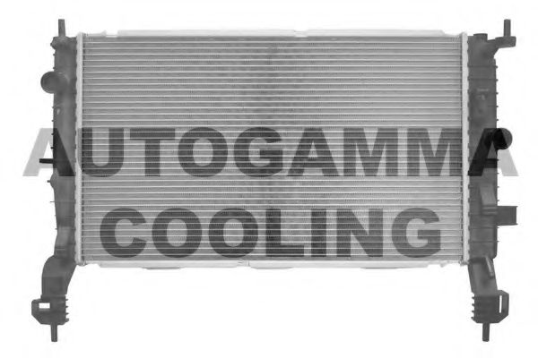 AUTOGAMMA 103519 Радиатор охлаждения двигателя для OPEL MERIVA