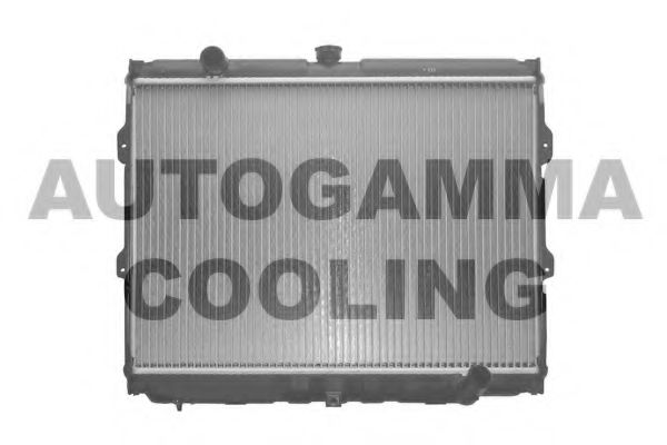 AUTOGAMMA 103691 Радиатор охлаждения двигателя AUTOGAMMA для HYUNDAI
