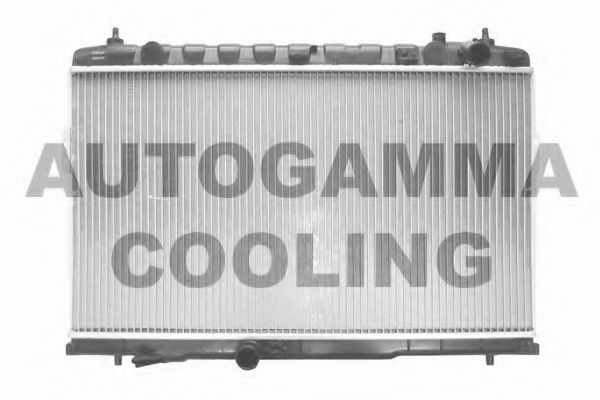 AUTOGAMMA 103755 Радиатор охлаждения двигателя AUTOGAMMA для HYUNDAI
