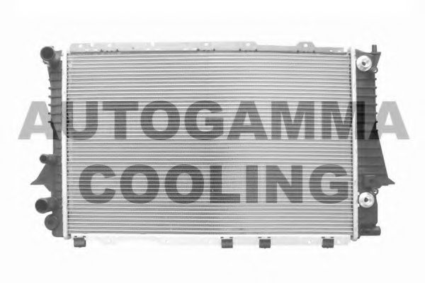 AUTOGAMMA 103976 Радиатор охлаждения двигателя для AUDI 100