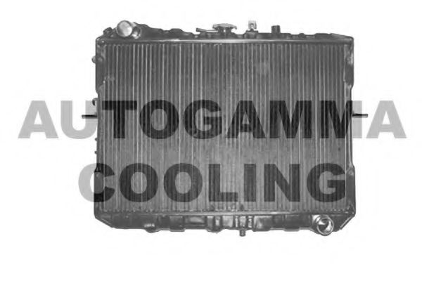 AUTOGAMMA 104151 Радиатор охлаждения двигателя AUTOGAMMA для KIA