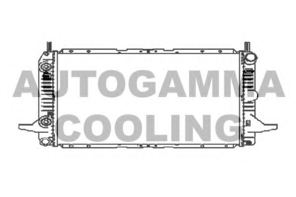AUTOGAMMA 104169 Радиатор охлаждения двигателя для FORD SCORPIO