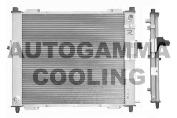 AUTOGAMMA 104200 Радиатор охлаждения двигателя для RENAULT TWINGO