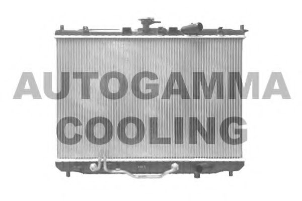 AUTOGAMMA 104654 Радиатор охлаждения двигателя AUTOGAMMA для KIA